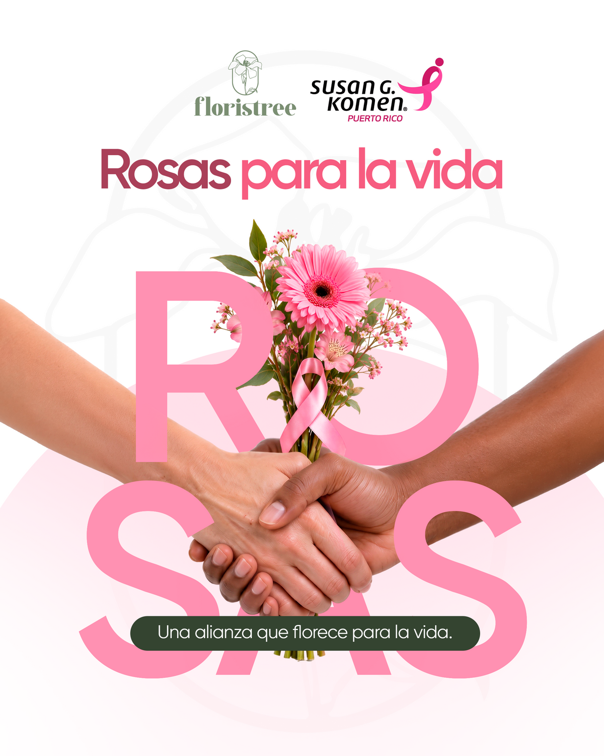 Rosas para la Vida - Floristree & Susan G. Komen