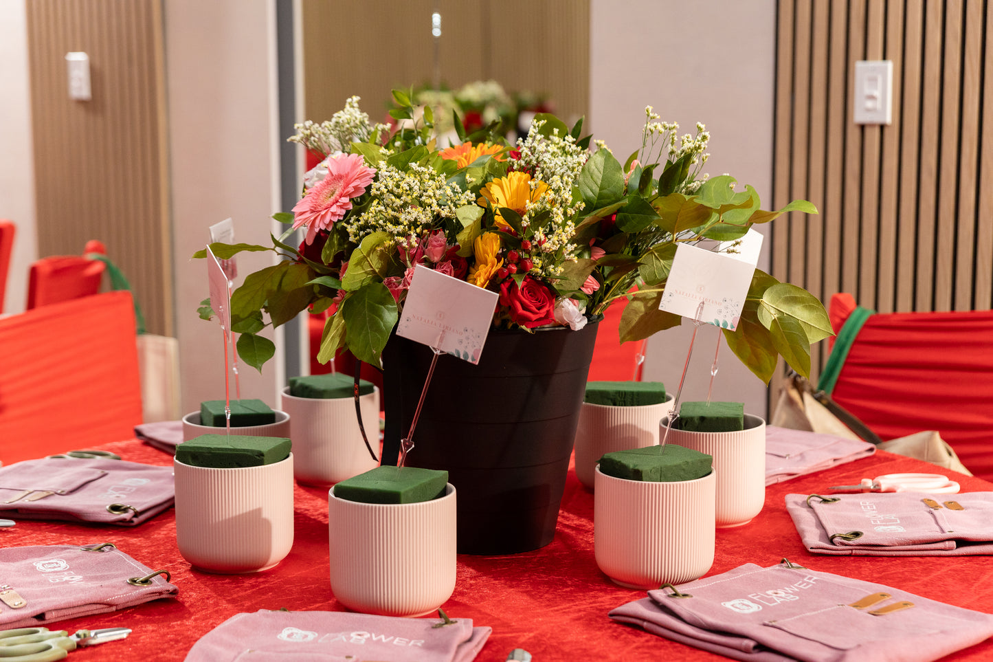 Taller de Creación de Arreglos Florales