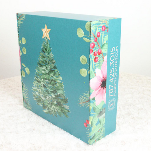 Caja regalos Navidad 🎁 "Delicias Navideñas"
